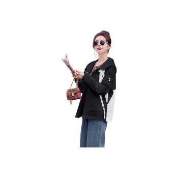 Fele.d Windbreaker Jacket Trench Coat Women's