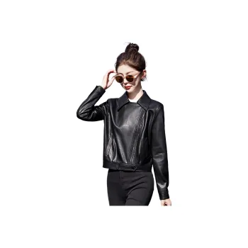 Yi Mengyuan Leather Jacket Women's
