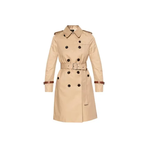 COACH Trench Coat Women's Beige