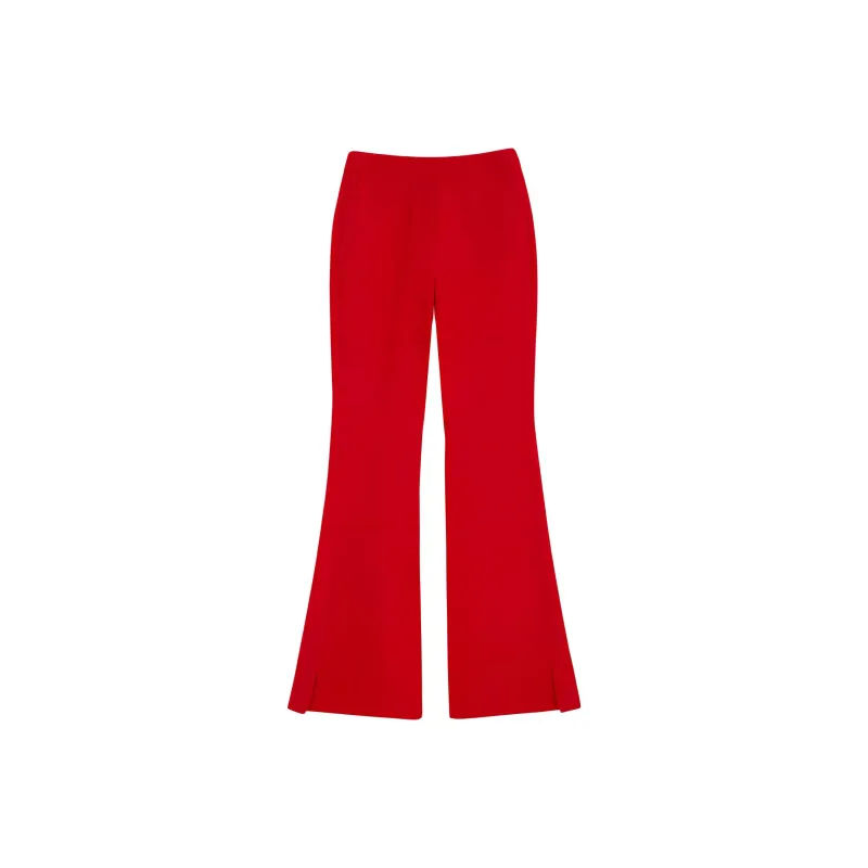 Yiner Casual Pants Women's China Red-0