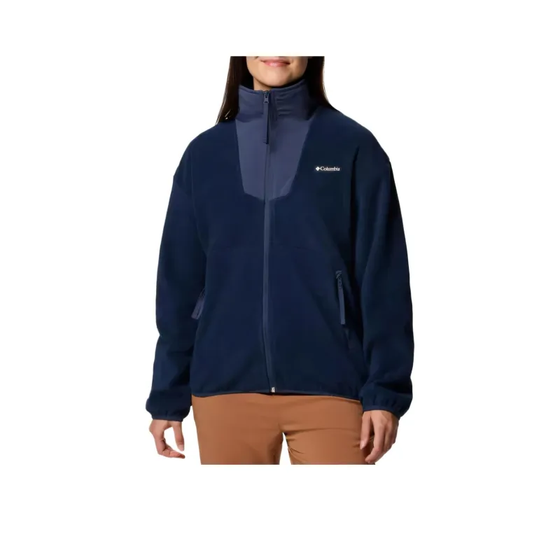 Columbia Sequoia Grove Velvet feel Coat Women's Marine Blue-0