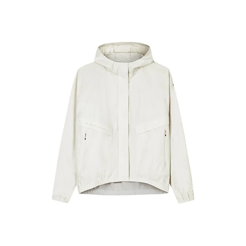 Anta Variety Training Collection Trench Coat Women's Victory Gray-0