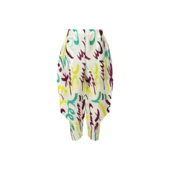 PLEATS PLEASE ISSEY MIYAKE Casual Pants Women's White