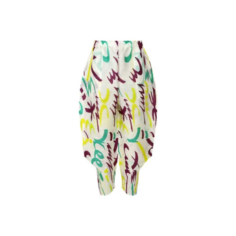 PLEATS PLEASE ISSEY MIYAKE Casual Pants Women's White-0