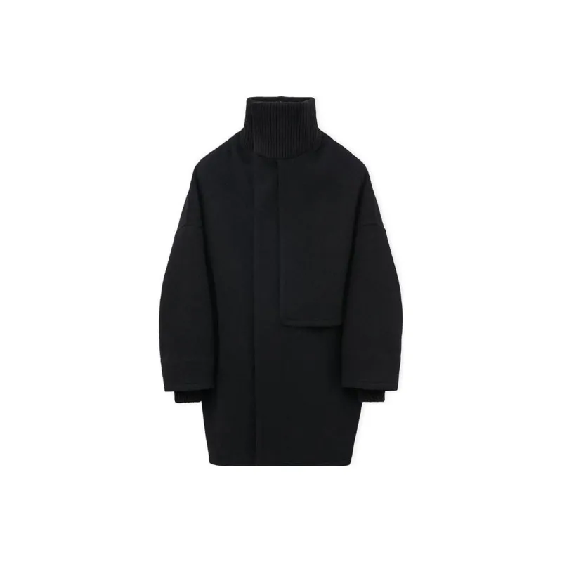 LOEWE SS25 Women's Pre Selection Collection Coat Women's Black-0