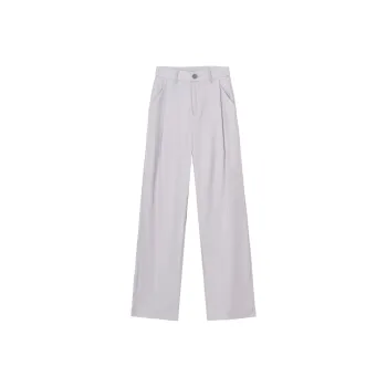 FAWENXIANGZI Casual Pants Women's Light Gray