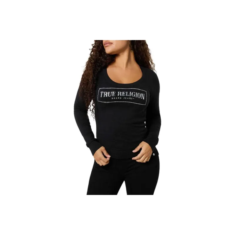 TRUE RELIGION Sweatshirt Women's Black-0