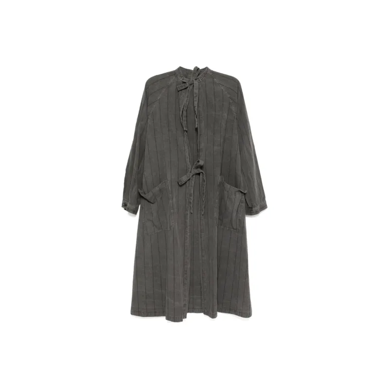 Yohji Yamamoto Coats Women's Gray-0