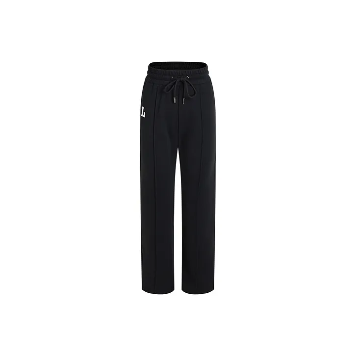 LIUREGALI Casual Pants Women's Black-0