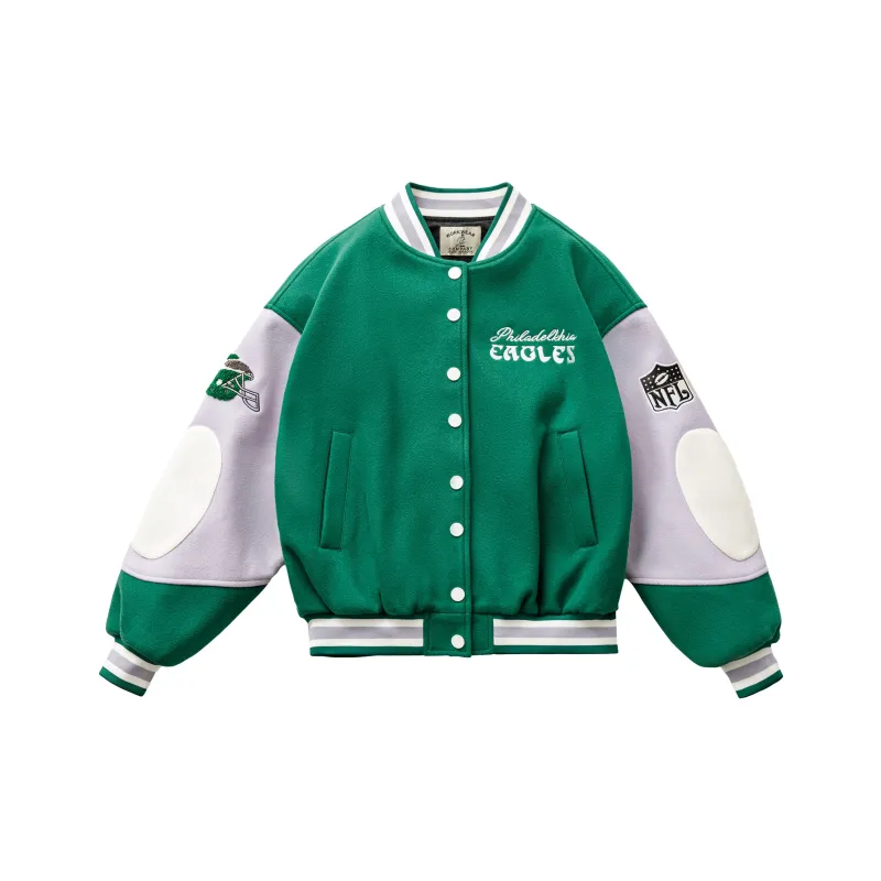 MADEN Baseball Jacket Women's Green-0