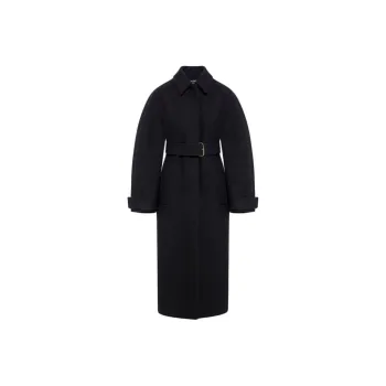 Jacquemus Collared Belted Trench Coat