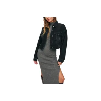 REFORMATION Denim Jacket Women's Turanno