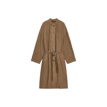 ZARA ZW Series Coat Women's Brown