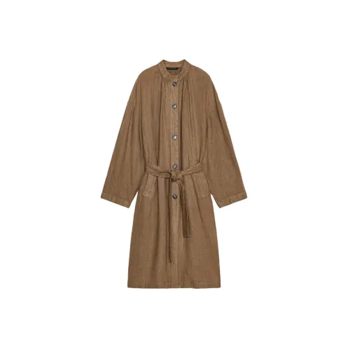 ZARA ZW Series Coat Women's Brown