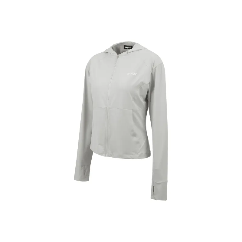 NERDY SS24 Sun Protection Clothing Women's Light Gray-0