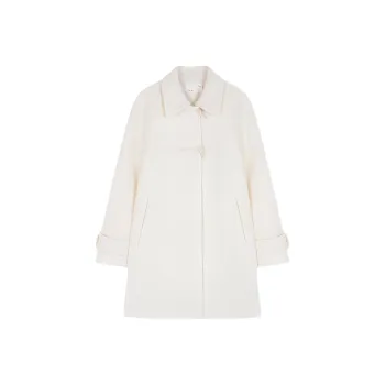 IHIMI Coats Women's Ecru