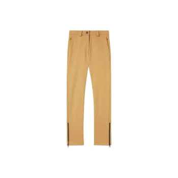Loro Piana Jaiber Trousers Casual Pants Women's Gold