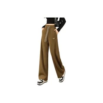 TERRE BLEUE Casual Pants Women's Mustard Green