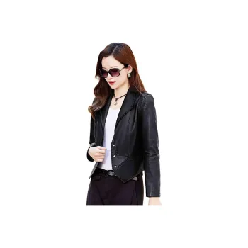 Yi Mengyuan Leather Jacket Women's