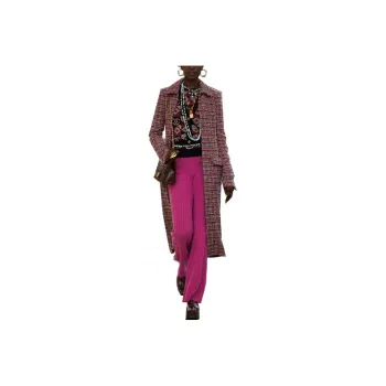 CHANEL SS23 Casual Pants Women's Peach