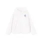 White Gothic Circle Chest Logo