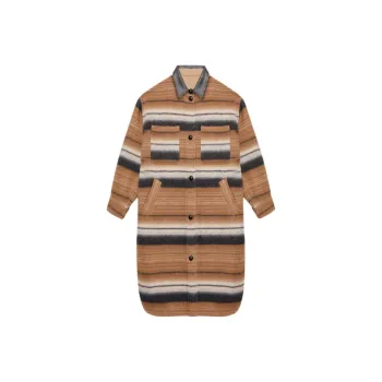 ISABEL MARANT ETOILE Djila Button Up Coat