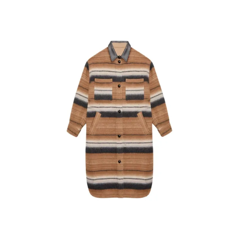 ISABEL MARANT ETOILE Djila Button Up Coat-0
