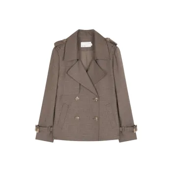 IHIMI Trench Coat Women's Chestnut