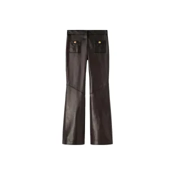 PALM ANGELS Panelled Flared Trousers