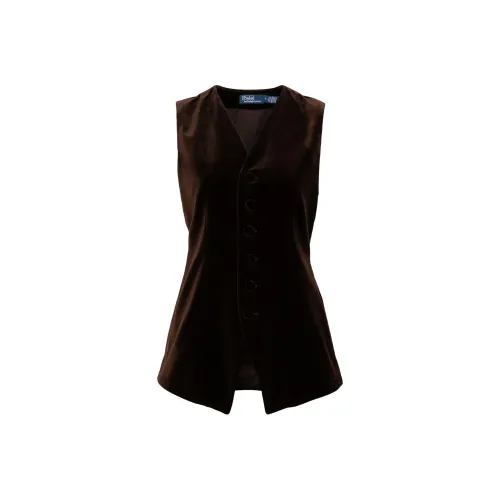 Polo Ralph Lauren Button-Up Velvet Gilet