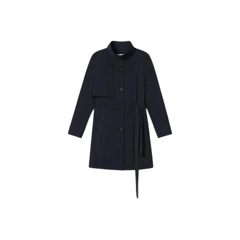 PSALTER Trench Coat Women's Navy Blue-0