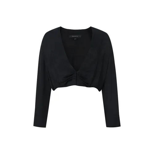 Firststation Cropped Coats Women's Black