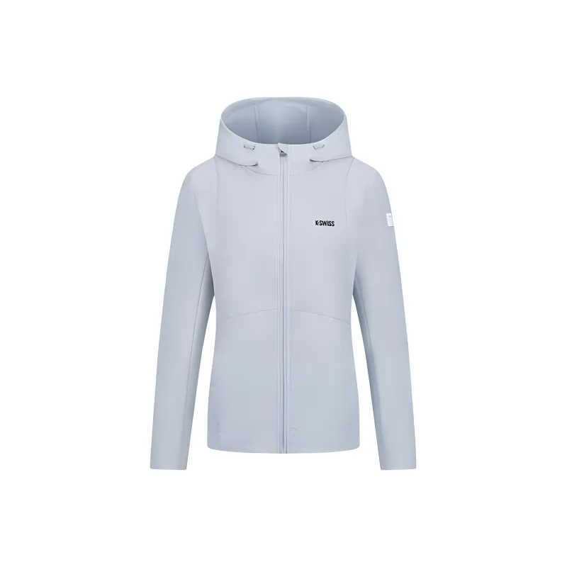 KSWISS Puffer Jacket Women's Blue Tin Gray-0