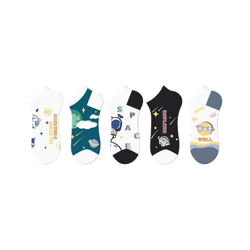 JKN No Show Socks Women's 5 Pack-19