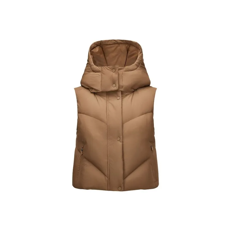 Skechers Vest Women's Coffee Brown-0