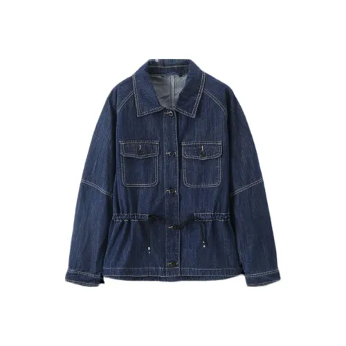 XWI Denim Jackets Women's Blue
