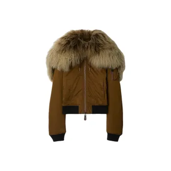 Burberry Padded Bomber Jacket