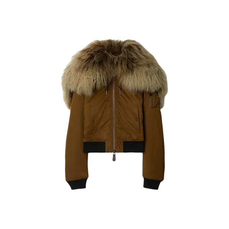 Burberry Padded Bomber Jacket-0