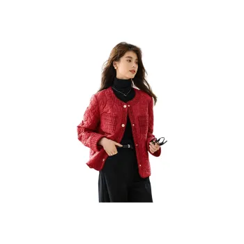 Mo Han Yi Mei Puffer Jacket Women's Vermilion