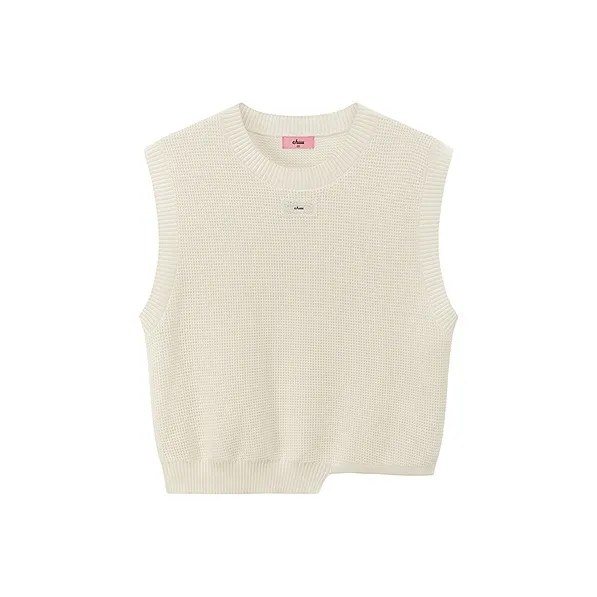 CHUU Vest Women's White Apricot-0