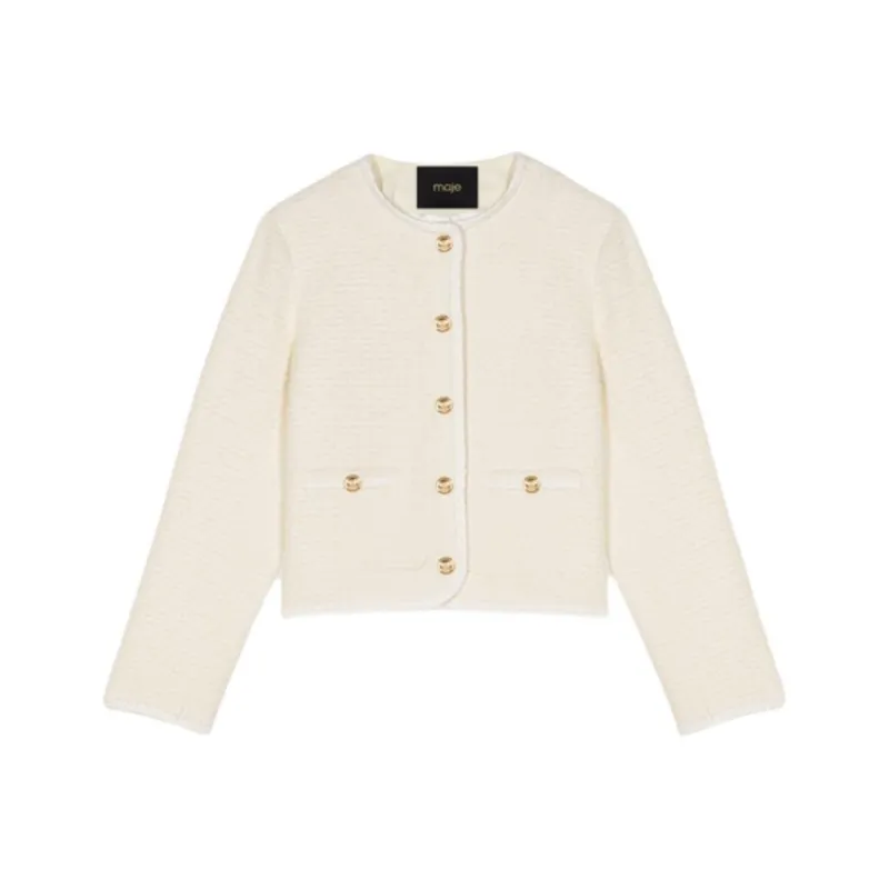 Maje Tweed Jacket-0