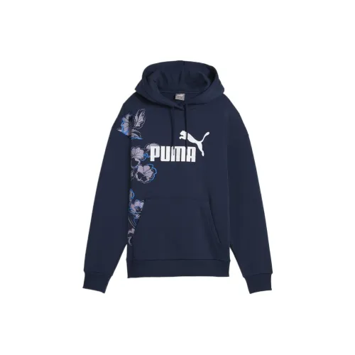 PUMA ESSENTIALS+ FLORAL VIBES Sweatshirt Women's Blue