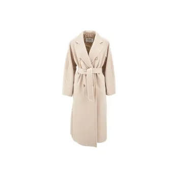 MaxMara Ticino Double Breasted Belted Coat