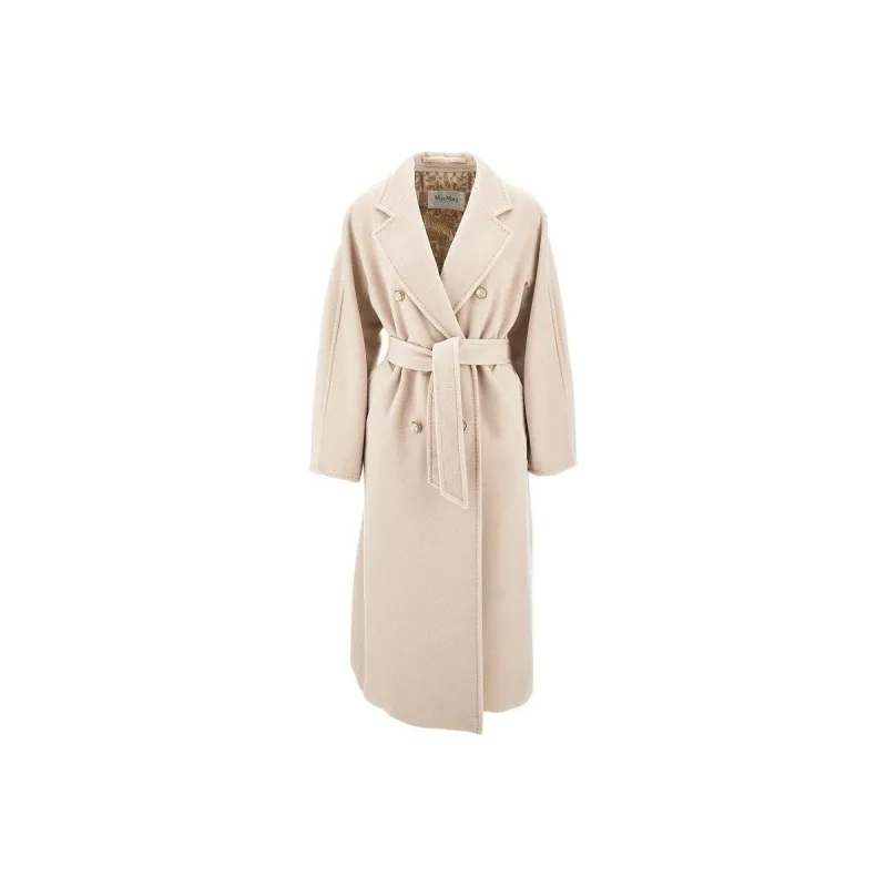 MaxMara Ticino Double Breasted Belted Coat-0