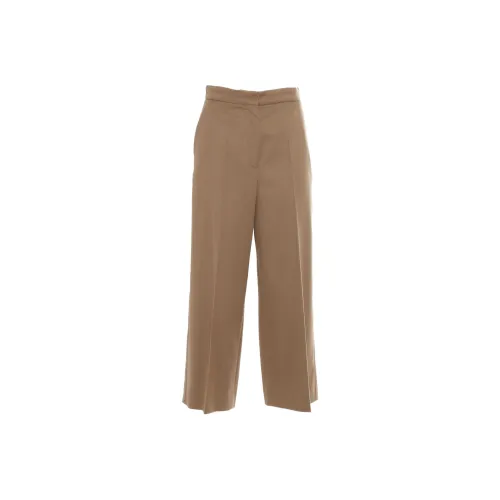 MaxMara Studio Burano Cropped Wide Leg Trousers