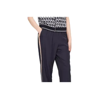 XII BASKET Casual Pants Women's Navy Blue