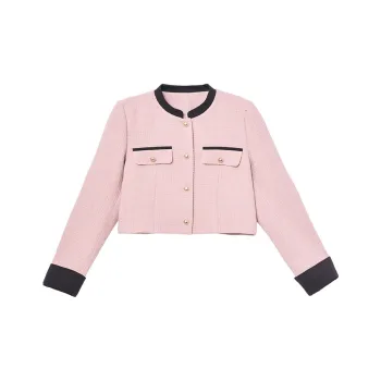 WESTLINK Cropped Coat Women's Pink