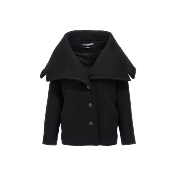 Jacquemus Coats Women's Black