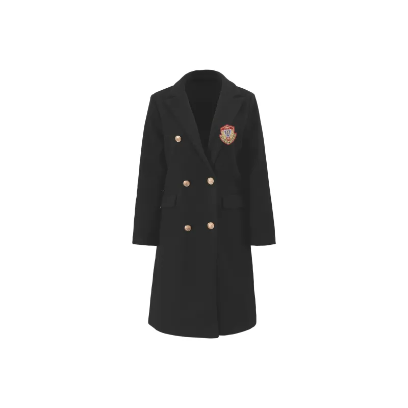AFGGD Velvet feel Coat Women's Black-0