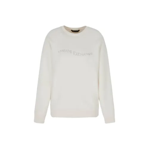 ARMANI EXCHANGEAE Sweatshirt Women's White
